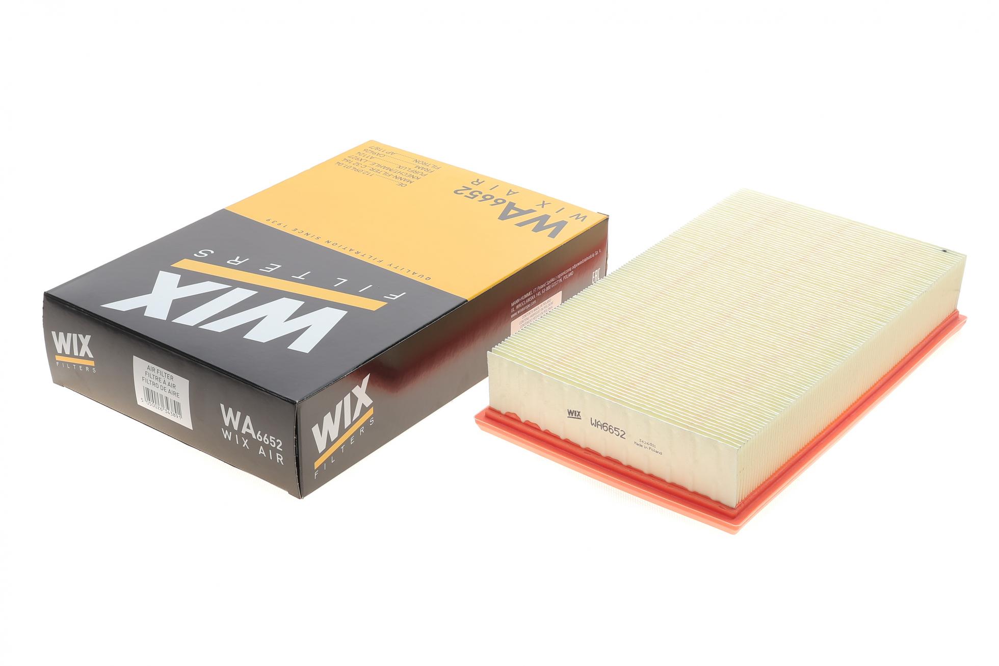 WA6652 WIX FILTERS